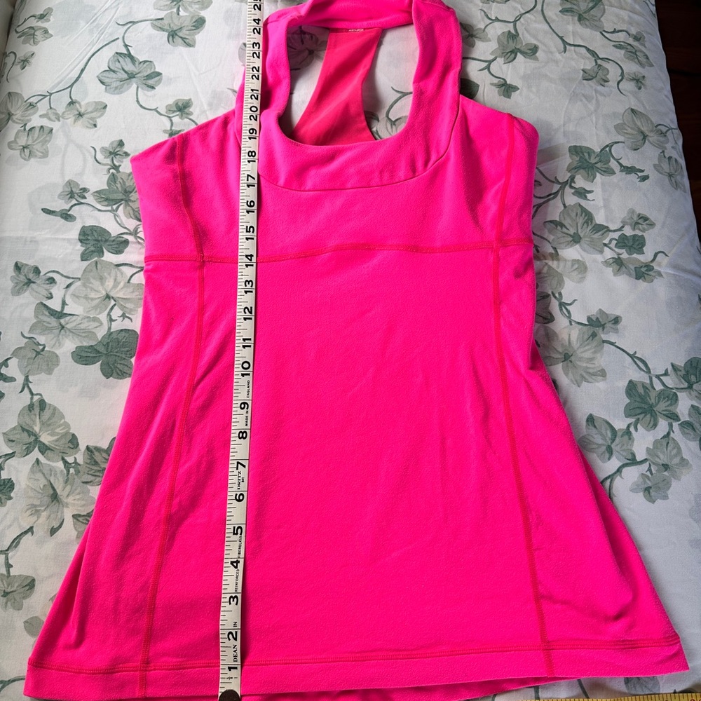 Lululemon Athletica Vibrant Pink Tank Top